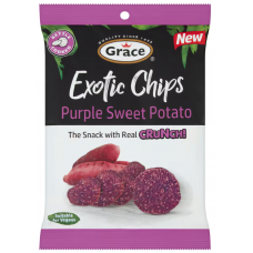 Grace Exotic Purple Sweet Potato Chips 75G