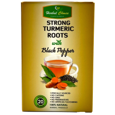 Herbal Choice Turmeric Roots & Black Pepper 20 Tea Bags Herbal Choice Turmeric Roots & Black Pepper 20 Tea Bags