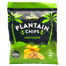 Olu Plantain Chips Green 60G