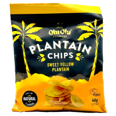 Olu Plantain Chips Sweet 60G