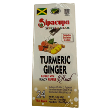 Sipacupa Tumeric Ginger 24 Tea Bags