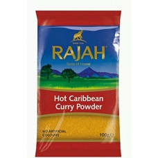 Rajah Carib Hot Curry Powder 100G