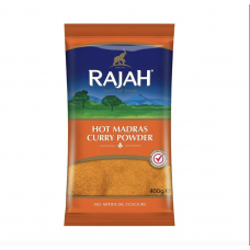 Rajah Hot Madras Curry Powder 400G