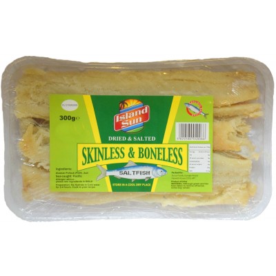 Island Sun Skinless & Boneless Saltfish