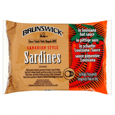 Brunswick Sardines in Louisiana Hot Sauce